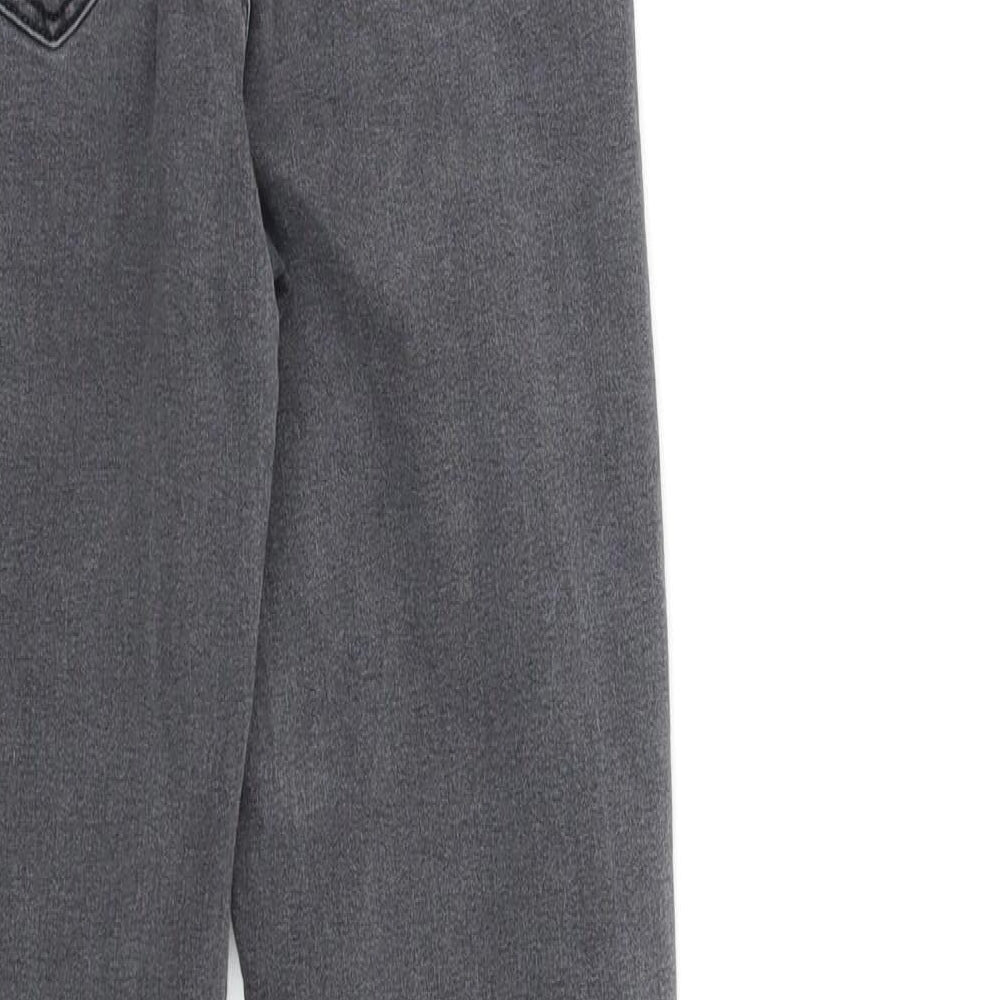 Topshop Womens Grey  Denim Skinny Jeans Size 26 in L27 in