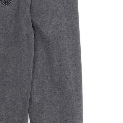 Topshop Womens Grey  Denim Skinny Jeans Size 26 in L27 in