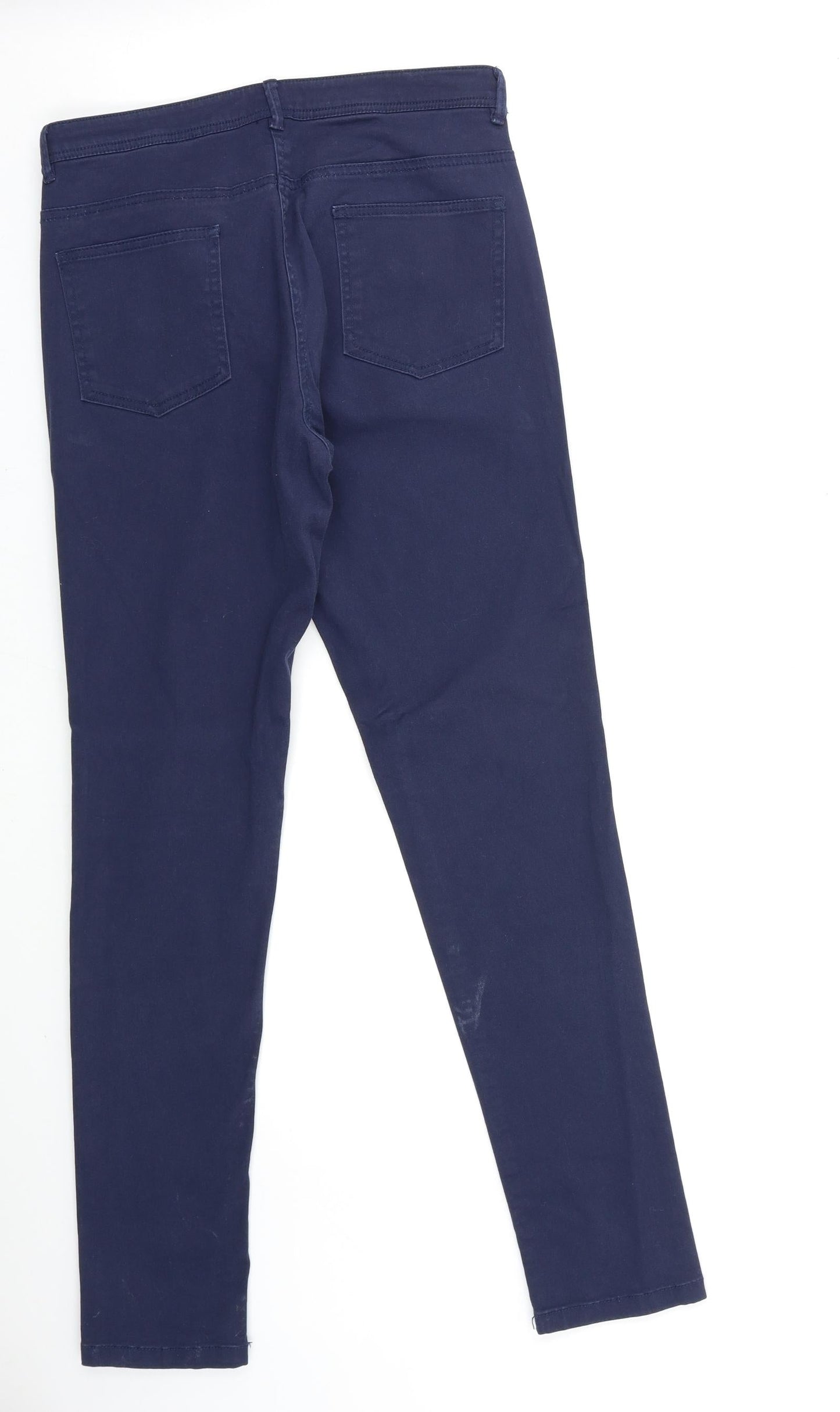 Womens UK Size 40 in H&M Regular Fit Skinny Blue Jeans