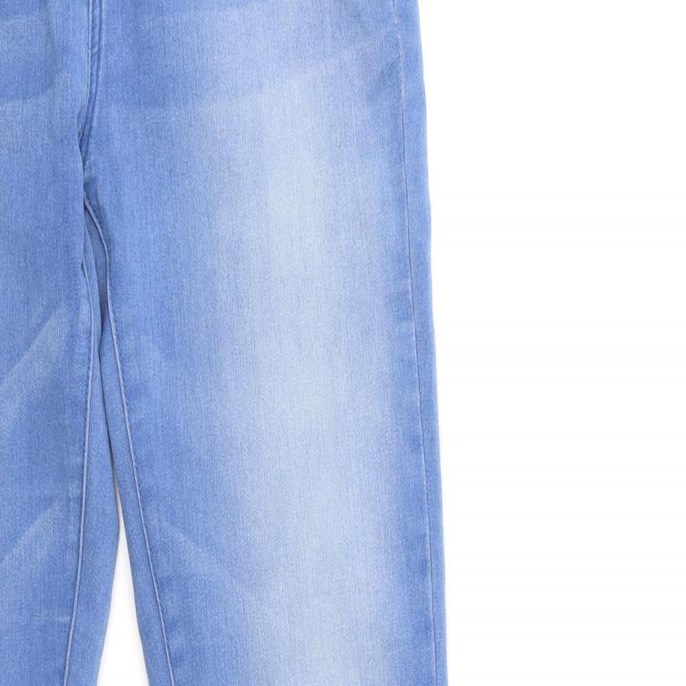Denim & Co. Womens Blue  Denim Skinny Jeans Size 10 L32 in