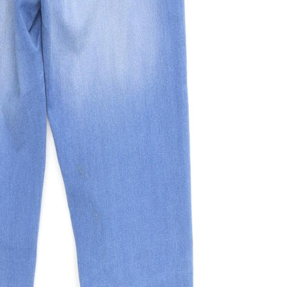 Denim & Co. Womens Blue  Denim Skinny Jeans Size 10 L32 in