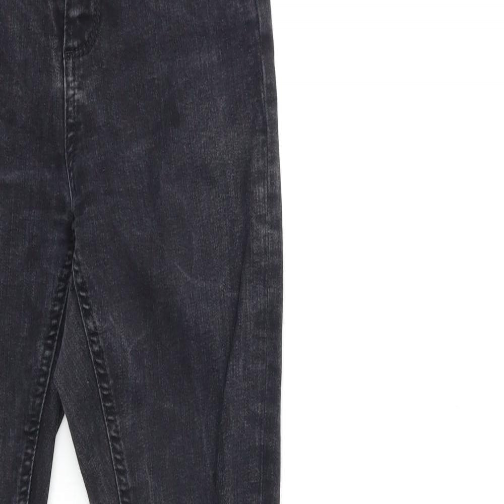 Dorothy Perkins Womens Grey  Denim Skinny Jeans Size 6 L27 in