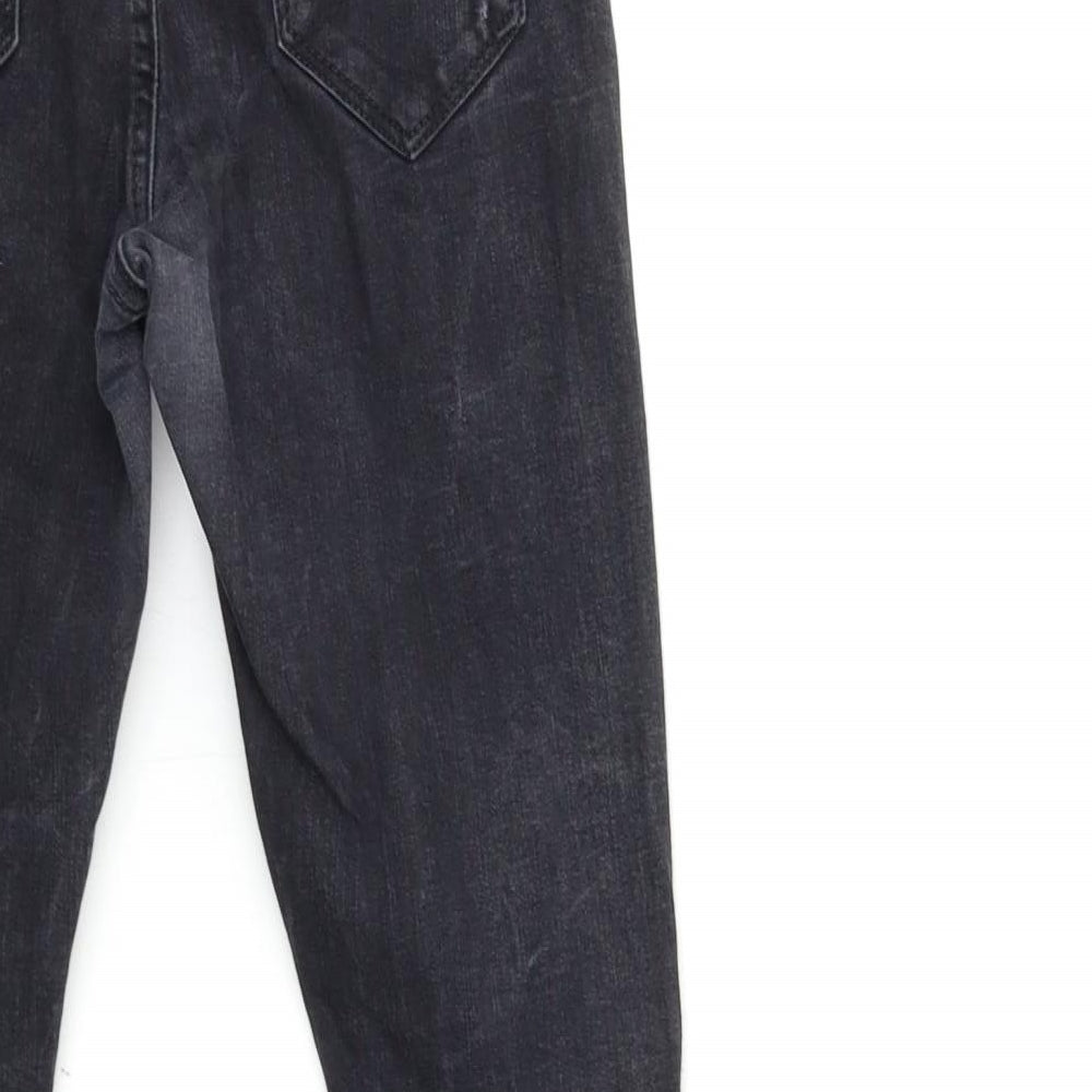 Dorothy Perkins Womens Grey  Denim Skinny Jeans Size 6 L27 in