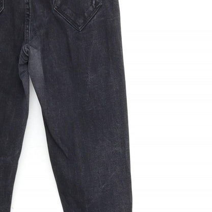 Dorothy Perkins Womens Grey  Denim Skinny Jeans Size 6 L27 in