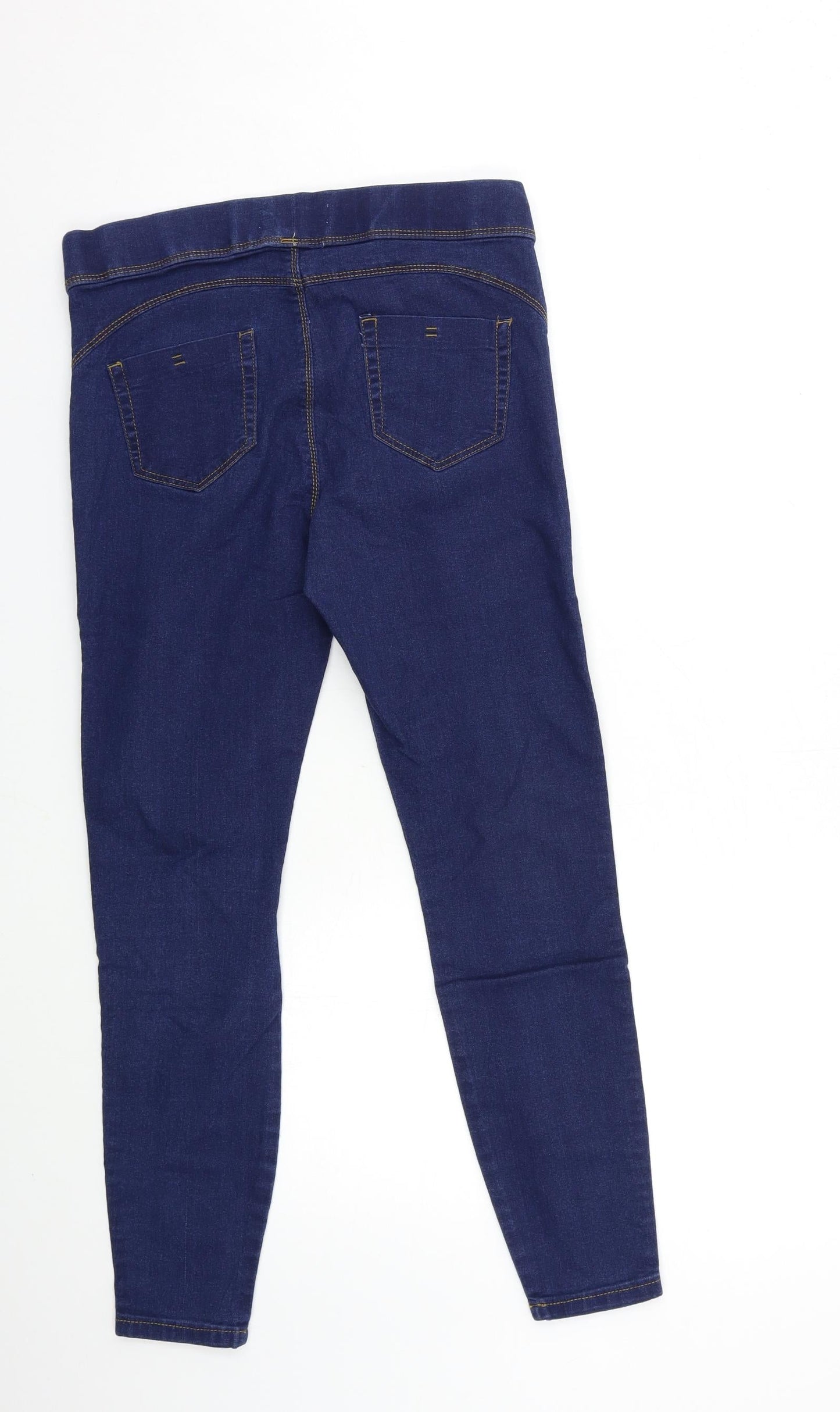 Denim & Co. Womens Blue  Denim Skinny Jeans Size 12 L27 in