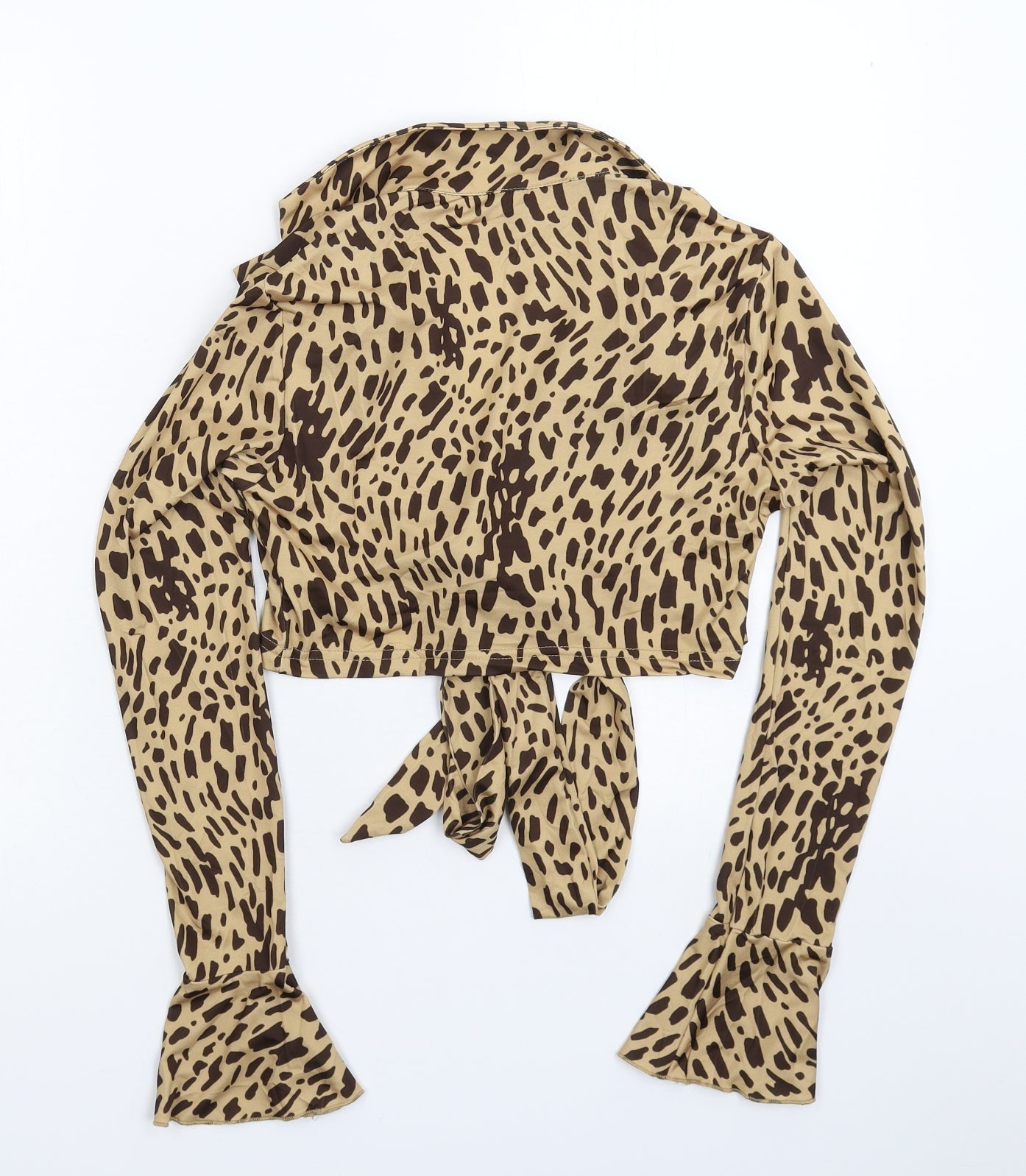 SheIn Womens Beige   Basic Blouse Size S