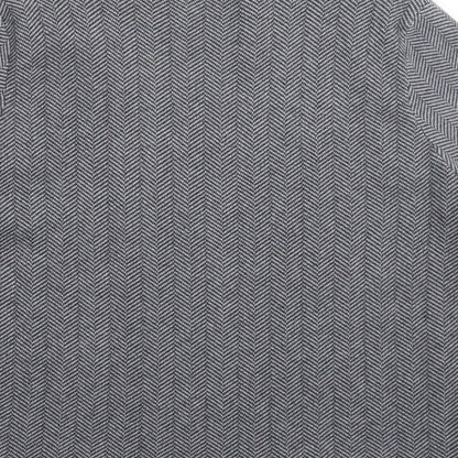 Womens UK Size L Zara Grey Pullover Jumper