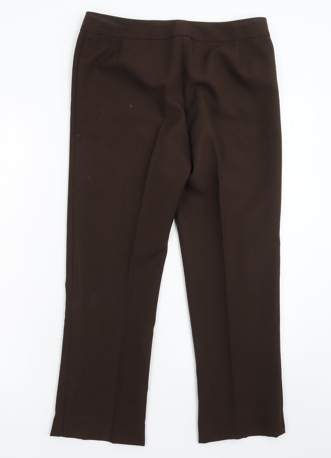 Womens UK Size 10 Marks and Spencer Regular Fit Dress Pants Grey Trousers
