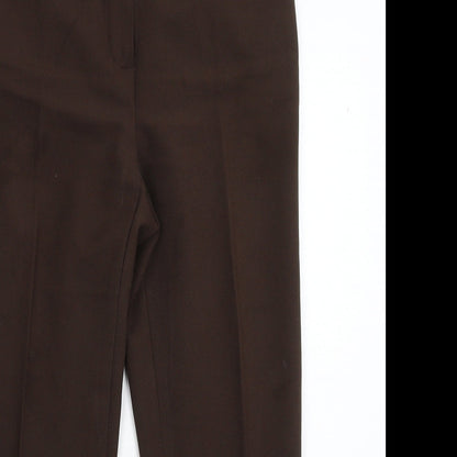Womens UK Size 10 Marks and Spencer Regular Fit Dress Pants Grey Trousers