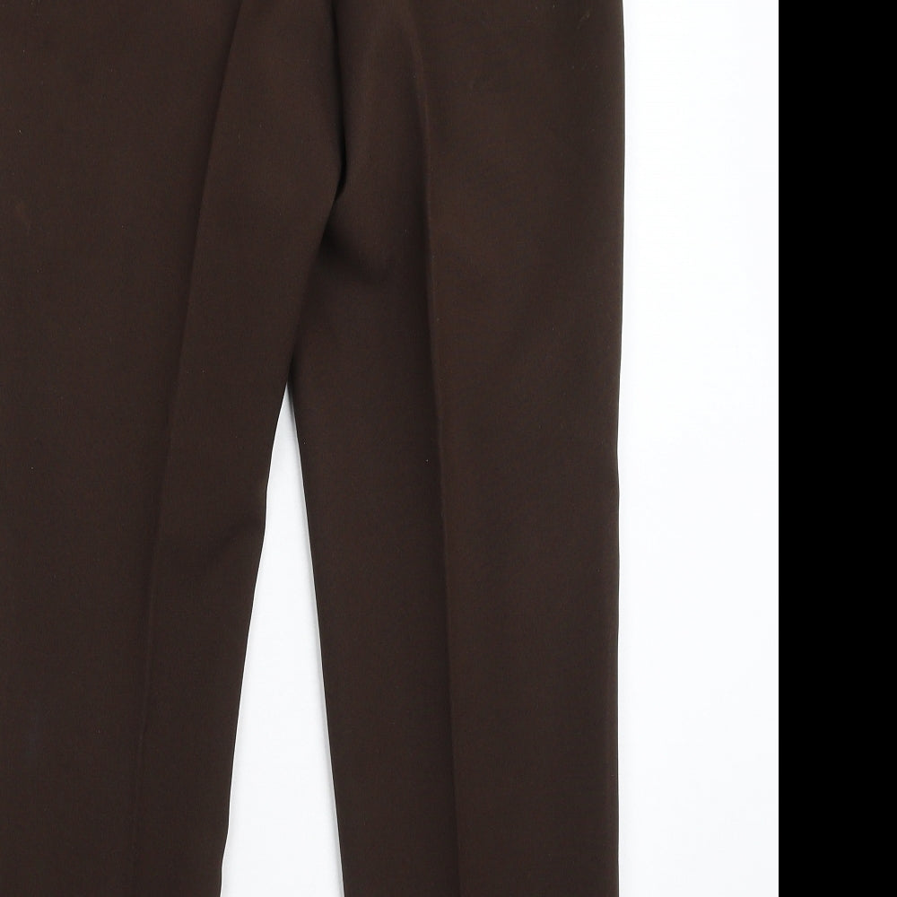 Womens UK Size 10 Marks and Spencer Regular Fit Dress Pants Grey Trousers