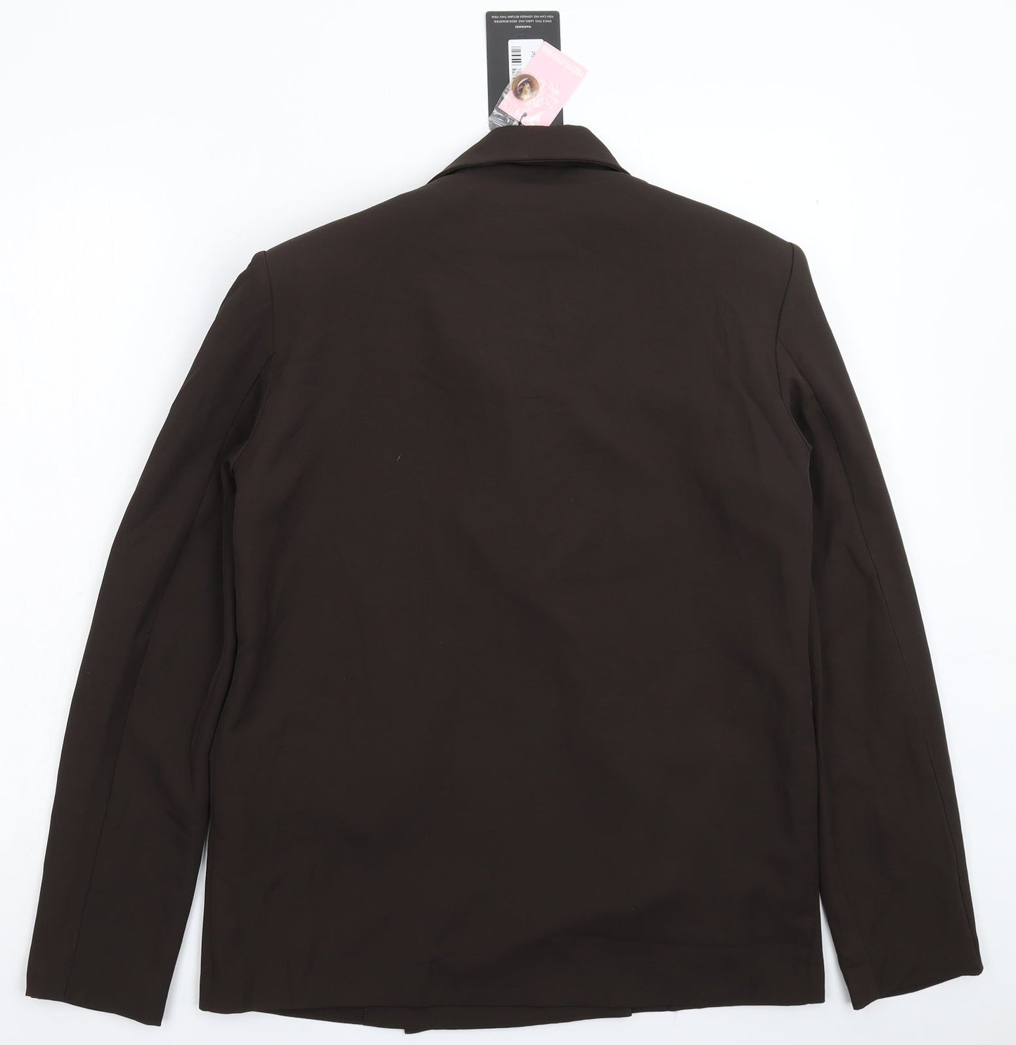 PRETTYLITTLETHING Womens Black   Jacket Blazer Size 6