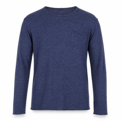Mens UK Size M Pull&Bear Blue Pullover Jumper