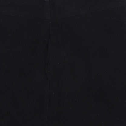 SheIn Womens Black  Corduroy Mini Skirt Size XS