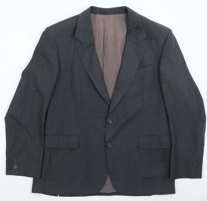 Varteks Mens Grey   Jacket Suit Jacket Size 42