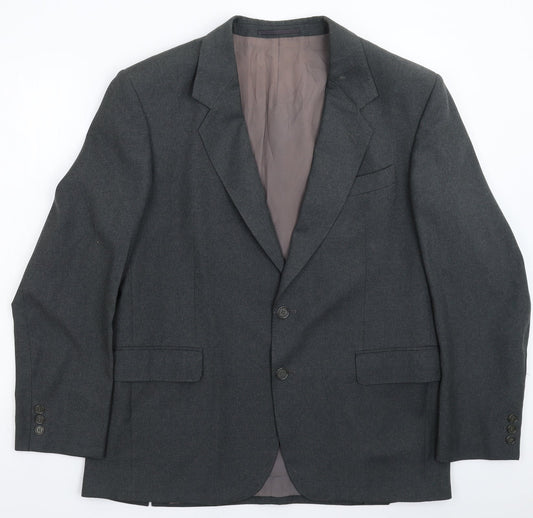 Varteks Mens Grey   Jacket Suit Jacket Size 42