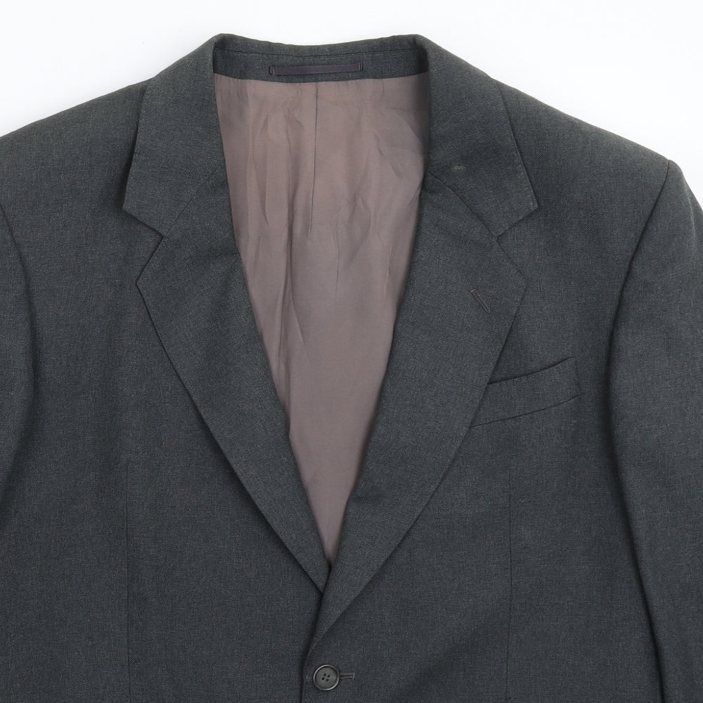 Varteks Mens Grey   Jacket Suit Jacket Size 42