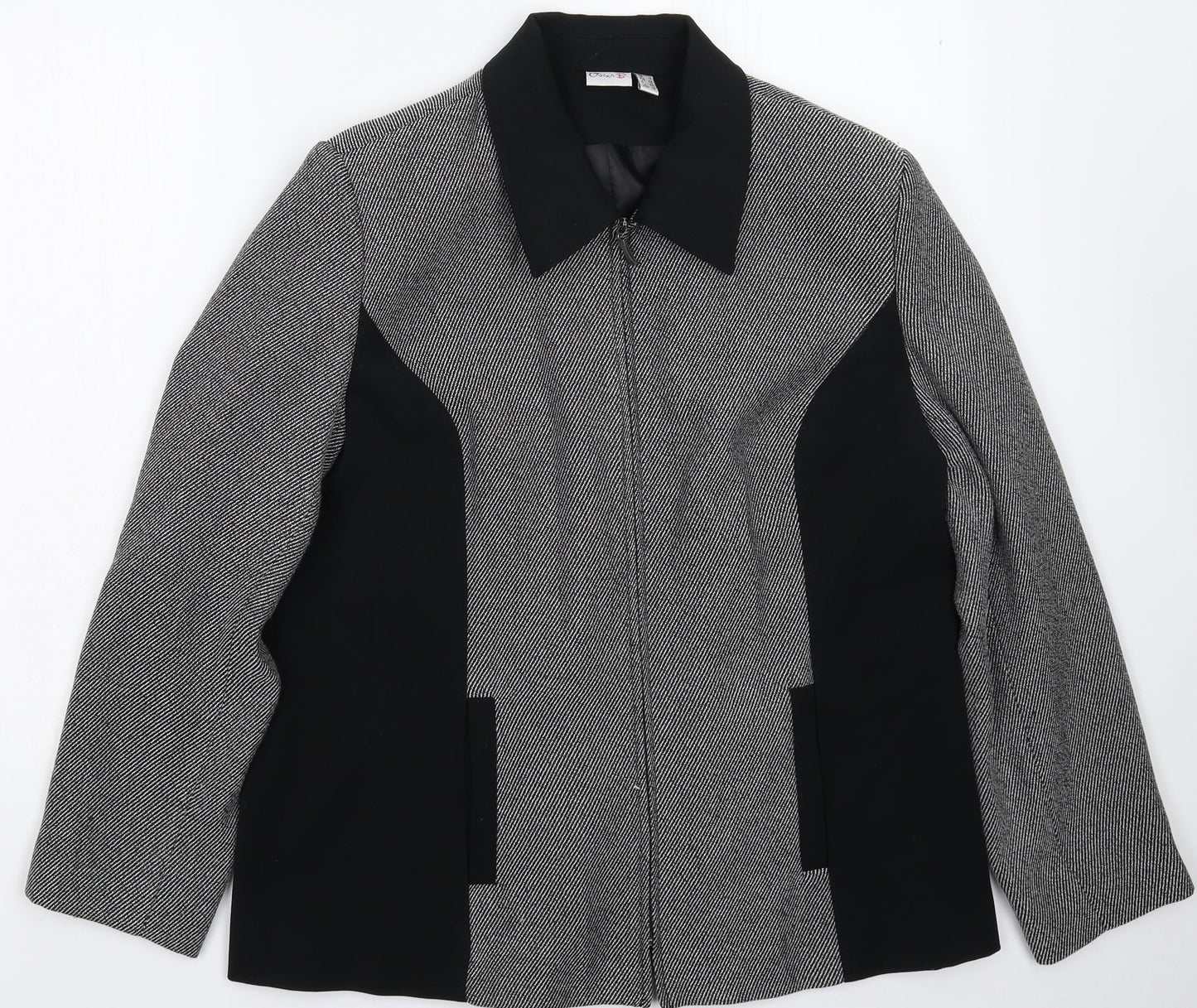 Womens UK Size 18 Oscar B Grey Jacket