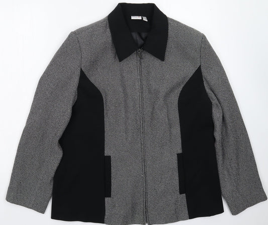 Womens UK Size 18 Oscar B Grey Jacket