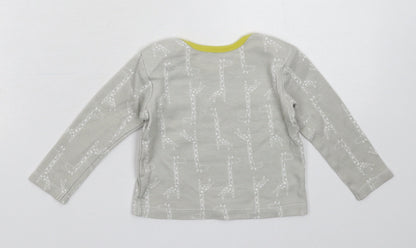 Homegrown Baby Grey   Basic T-Shirt Size 9-12 Months