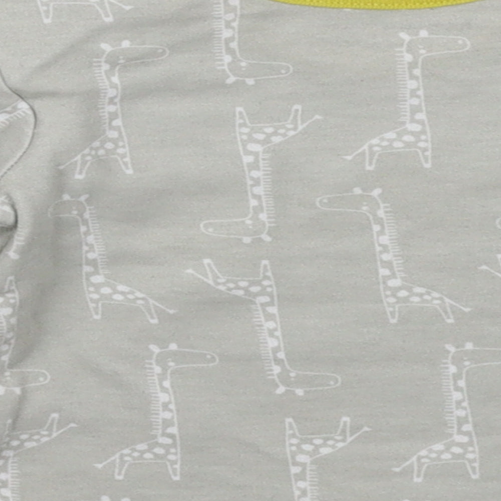 Homegrown Baby Grey   Basic T-Shirt Size 9-12 Months