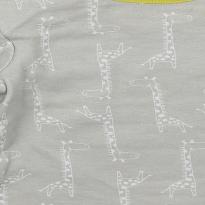 Homegrown Baby Grey   Basic T-Shirt Size 9-12 Months