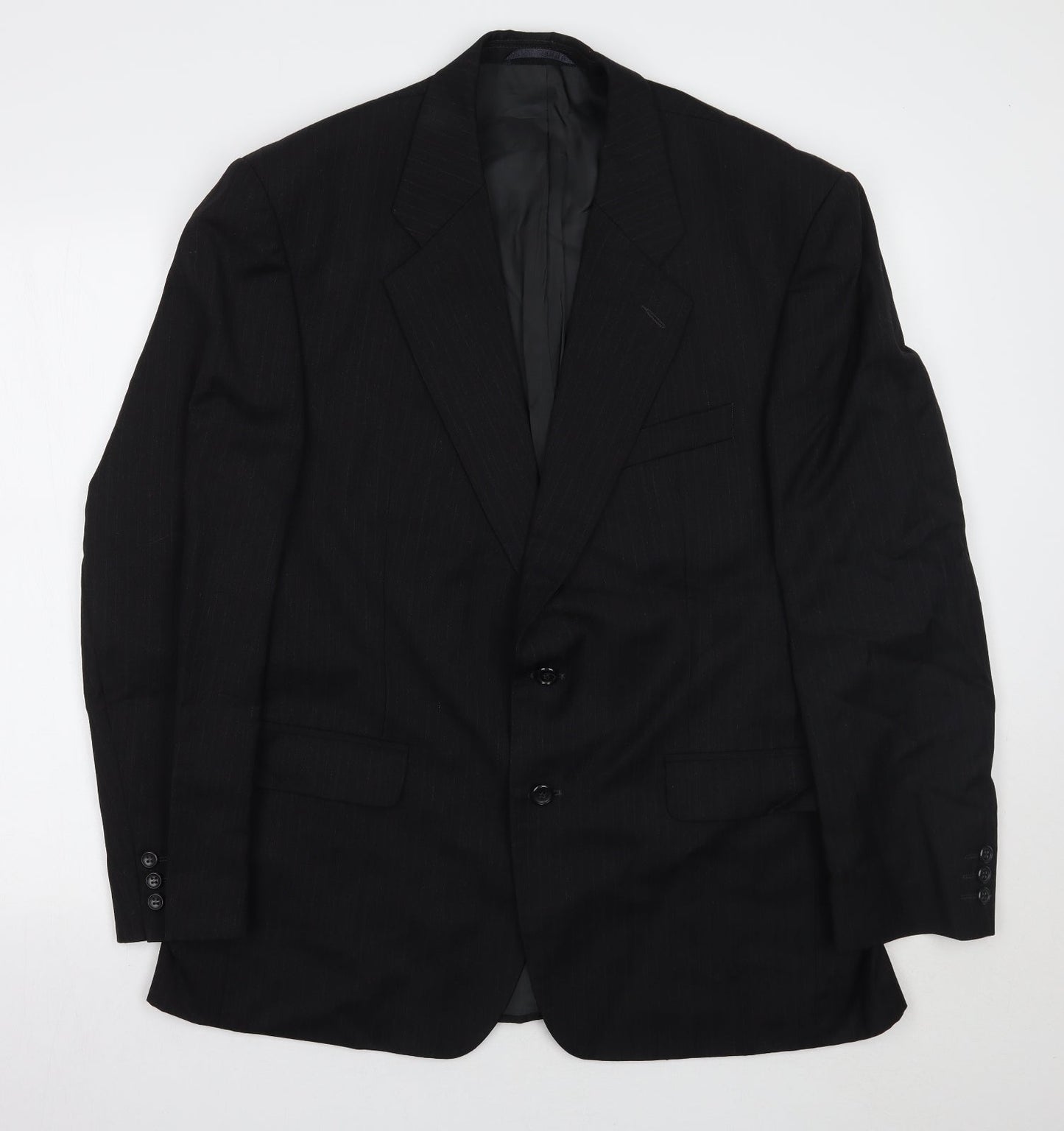Mens UK Size 44 Marks and Spencer Regular Black Suit Jacket