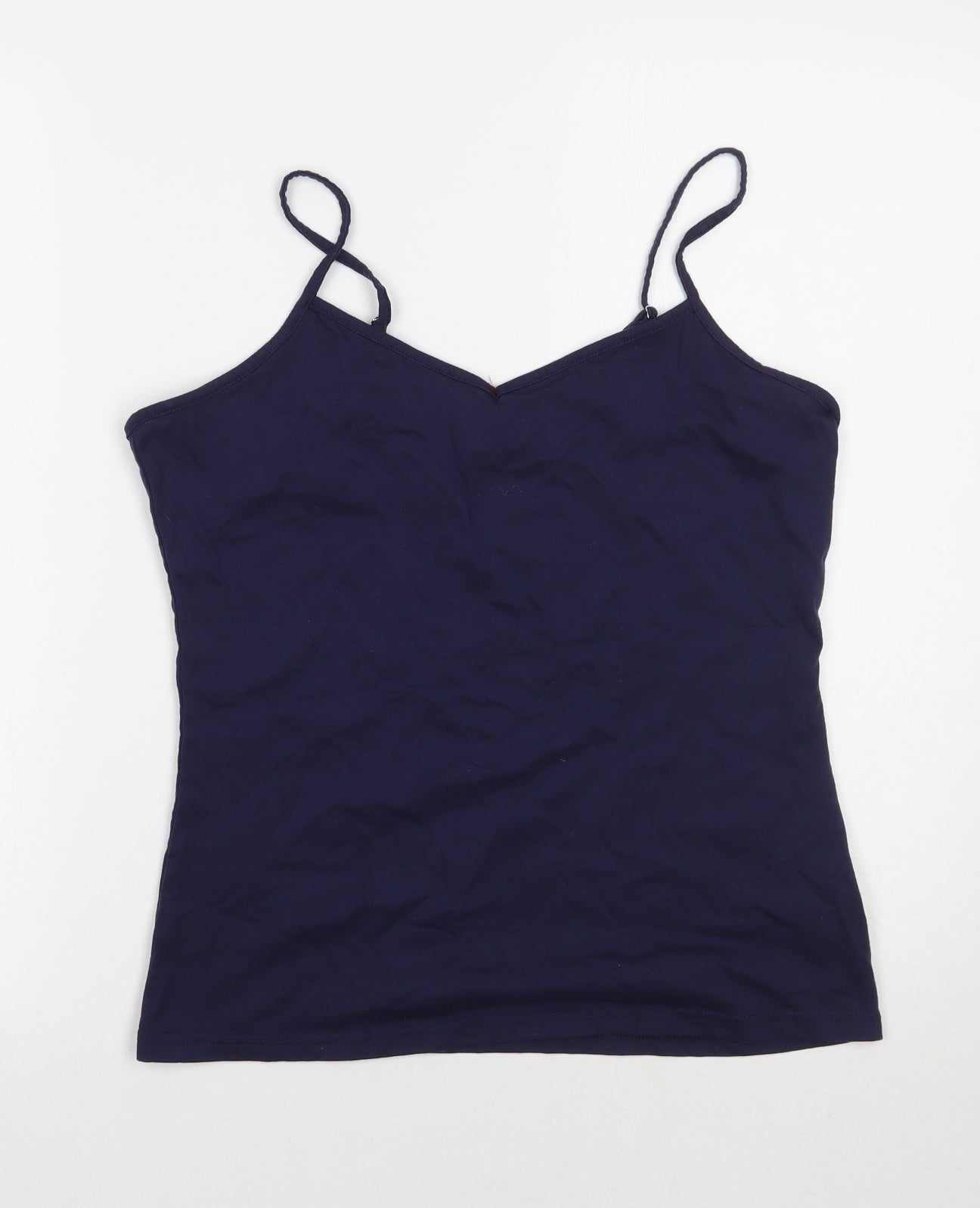 Womens UK Size M Newlook Purple Basic Tank