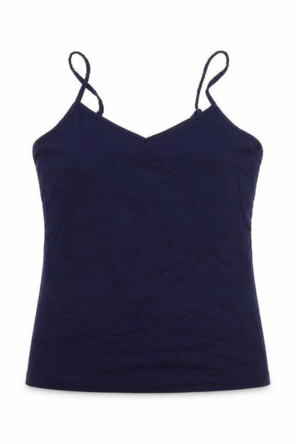 Womens UK Size M Newlook Purple Basic Tank