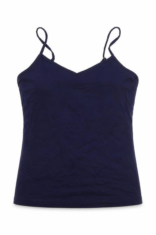 Womens UK Size M Newlook Purple Basic Tank