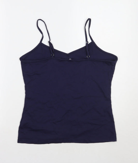 Womens UK Size M Newlook Purple Basic Tank
