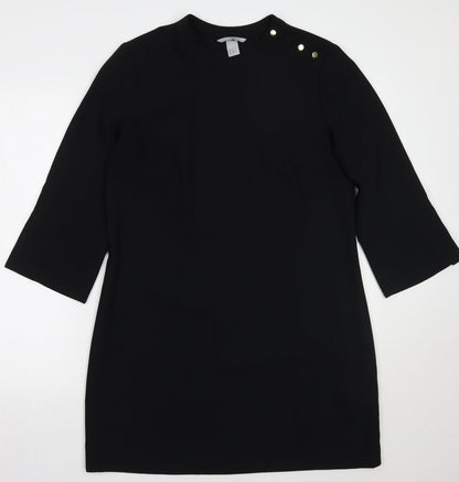 H&M Womens Black   A-Line  Size 10