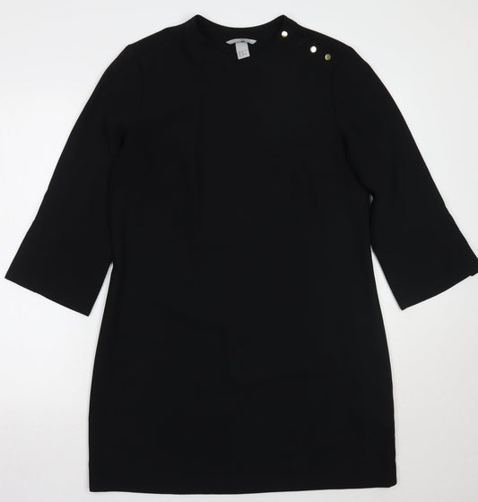 H&M Womens Black   A-Line  Size 10