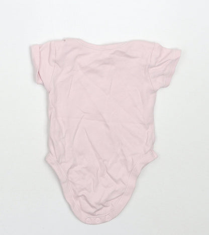 Nutmeg Girls Pink   Babygrow One-Piece Size 3-6 Months