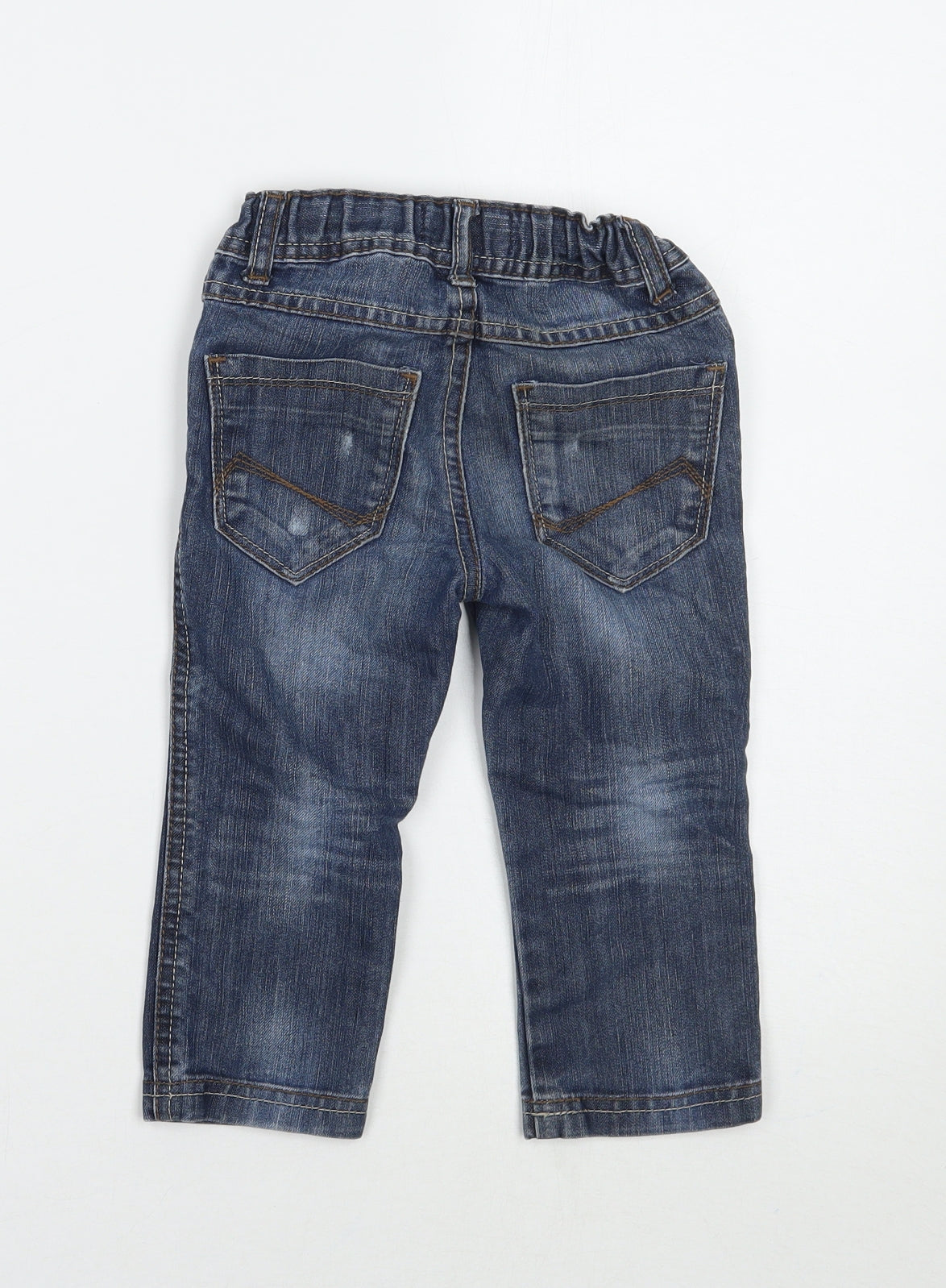 Marks and Spencer Boys Blue   Straight Jeans Size 2 Years