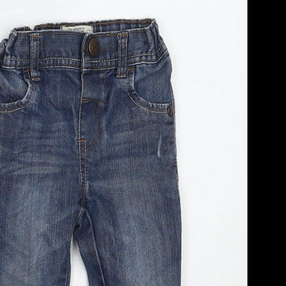 Marks and Spencer Boys Blue   Straight Jeans Size 2 Years