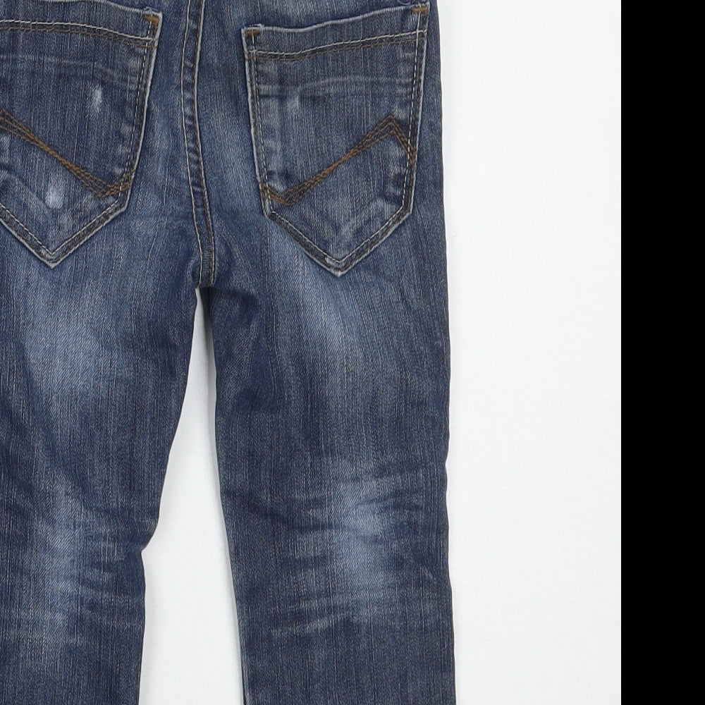 Marks and Spencer Boys Blue   Straight Jeans Size 2 Years