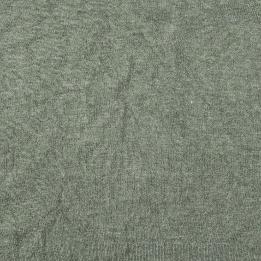 Womens UK Size M H&M Green Pullover Jumper