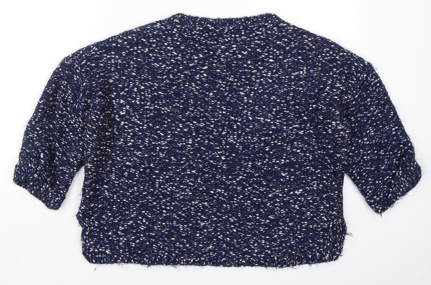 Womens UK Size M Marks and Spencer Blue Pullover Jumper