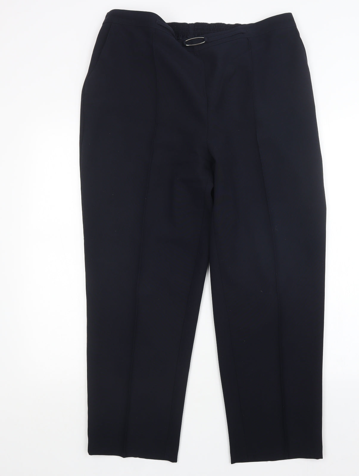 Womens UK Size 18 slimma Regular Fit  Blue Trousers