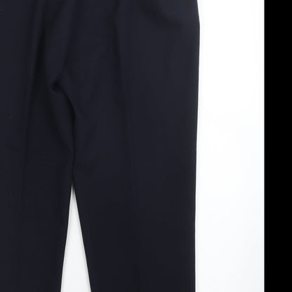 Womens UK Size 18 slimma Regular Fit  Blue Trousers