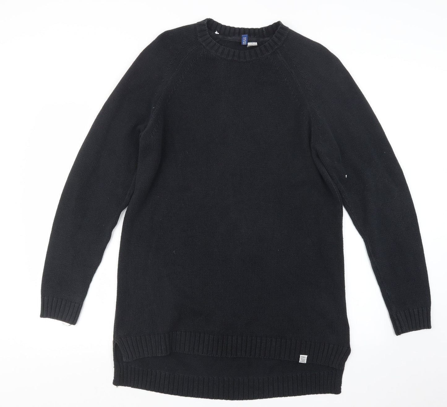 H&M Mens Blue  Knit Pullover Jumper Size S