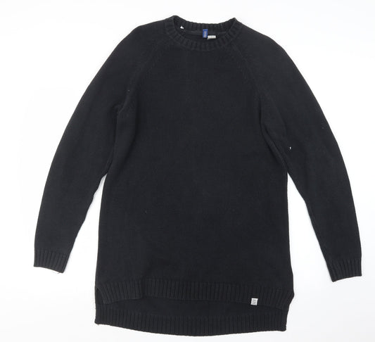 H&M Mens Blue  Knit Pullover Jumper Size S
