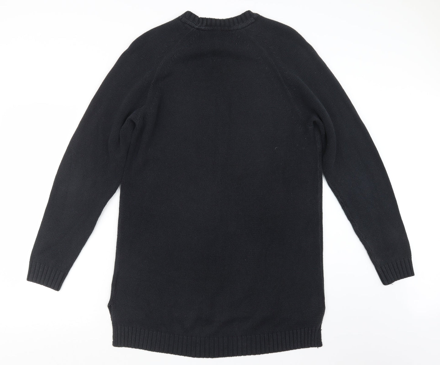 H&M Mens Blue  Knit Pullover Jumper Size S