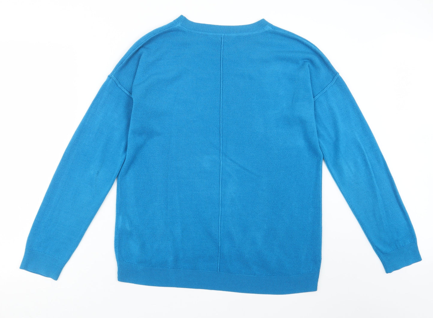Womens UK Size 10 Principles Blue Pullover Jumper