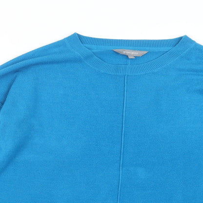 Womens UK Size 10 Principles Blue Pullover Jumper