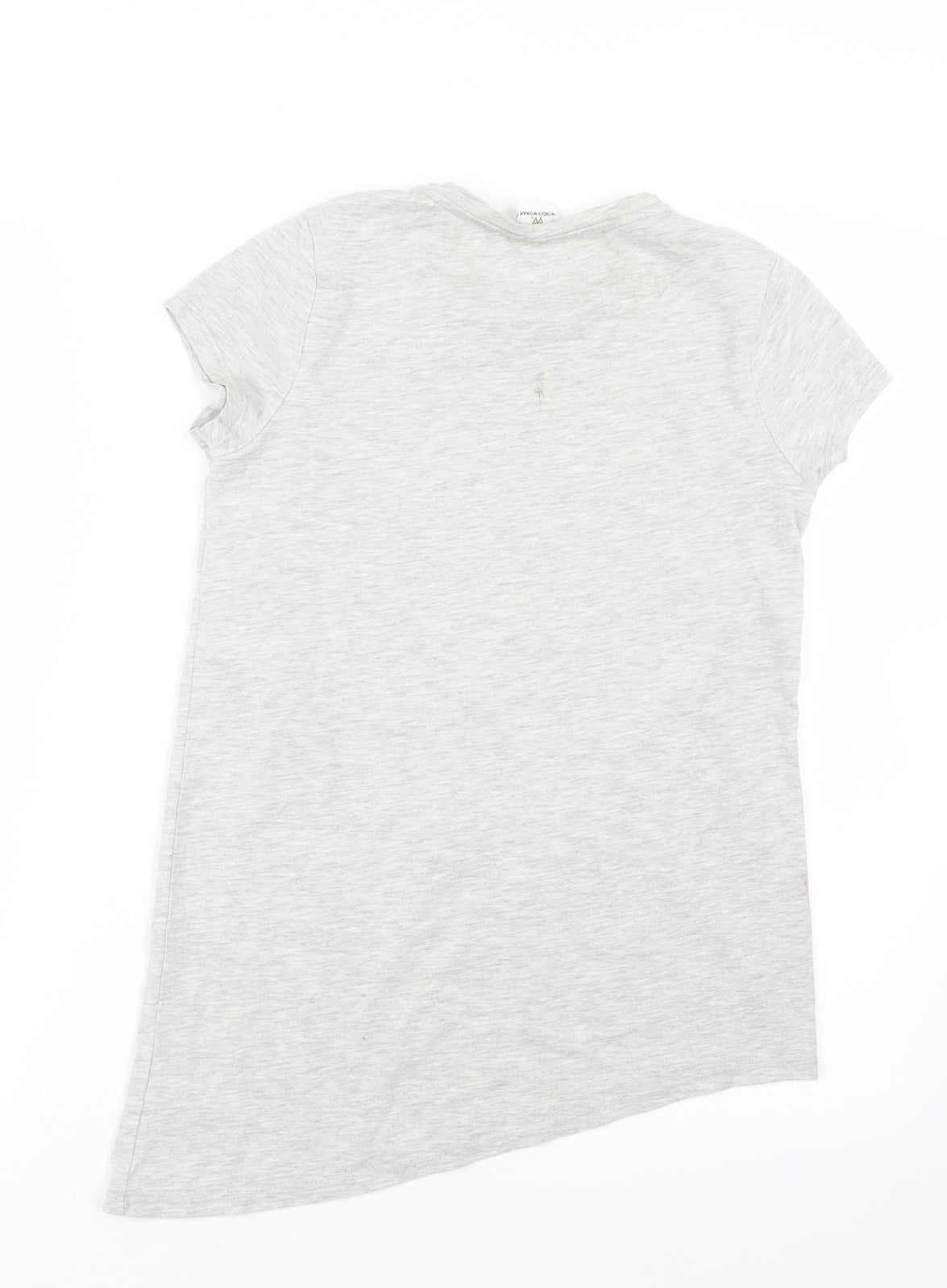 George Girls Grey   Basic T-Shirt Size 11-12 Years  - Wonder Woman