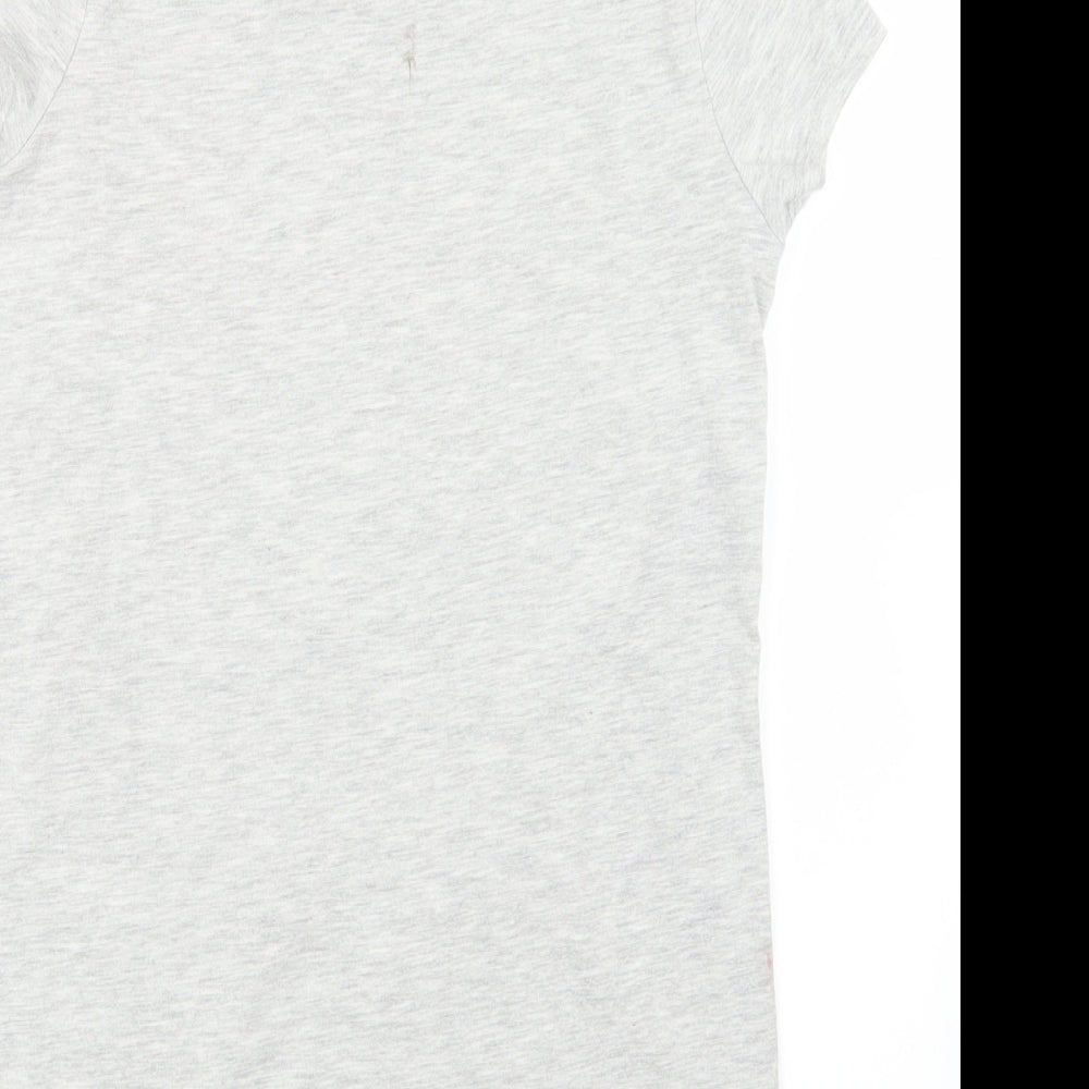 George Girls Grey   Basic T-Shirt Size 11-12 Years  - Wonder Woman