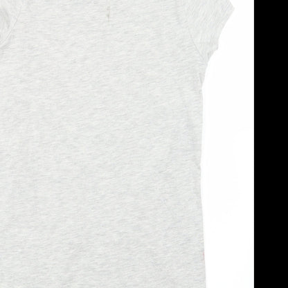 George Girls Grey   Basic T-Shirt Size 11-12 Years  - Wonder Woman