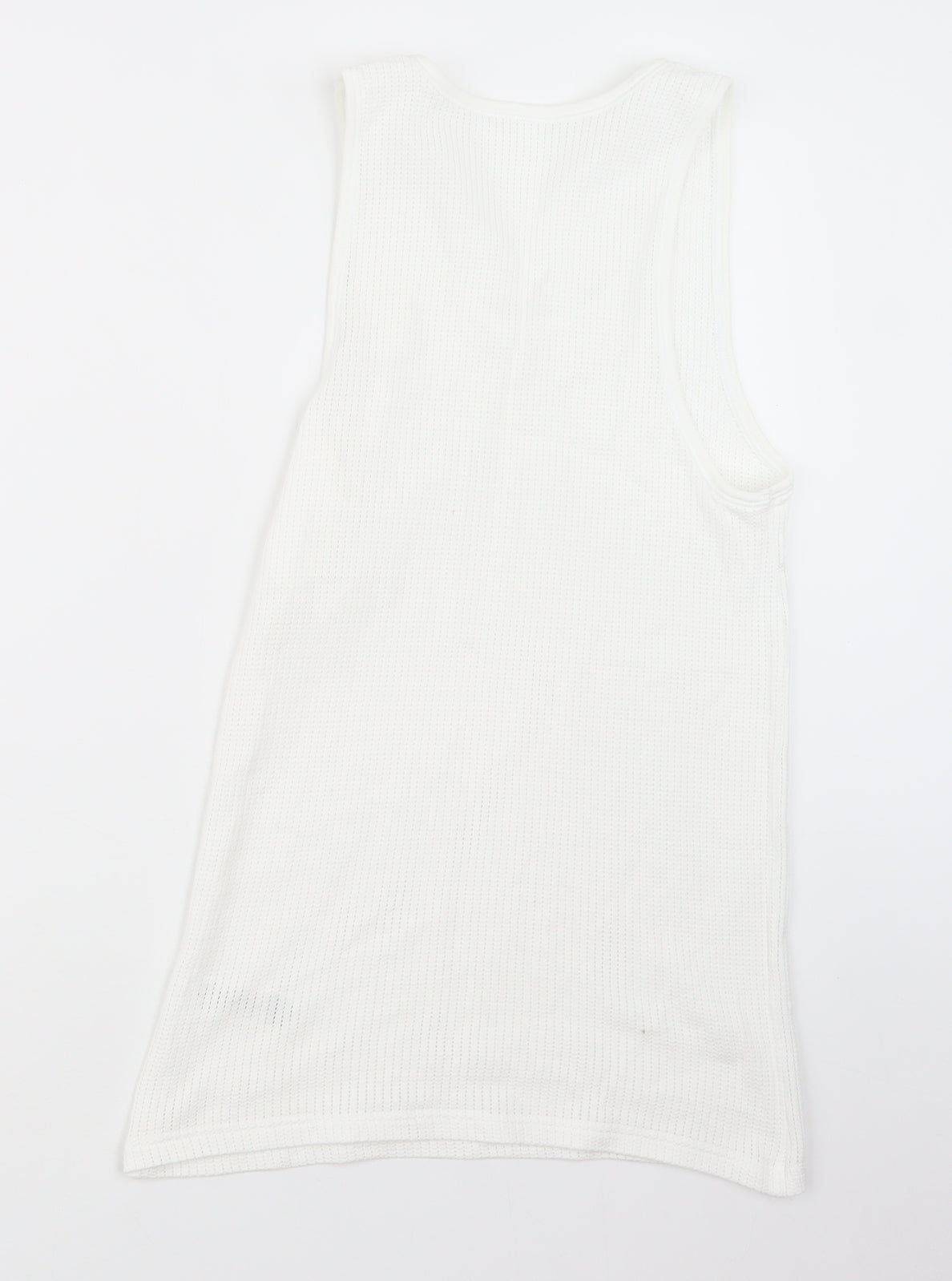 Womens UK Size S Marks and Spencer White Basic T-Shirt