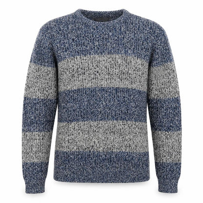 Cedarwood State Mens Blue Knit Pullover Jumper Size M